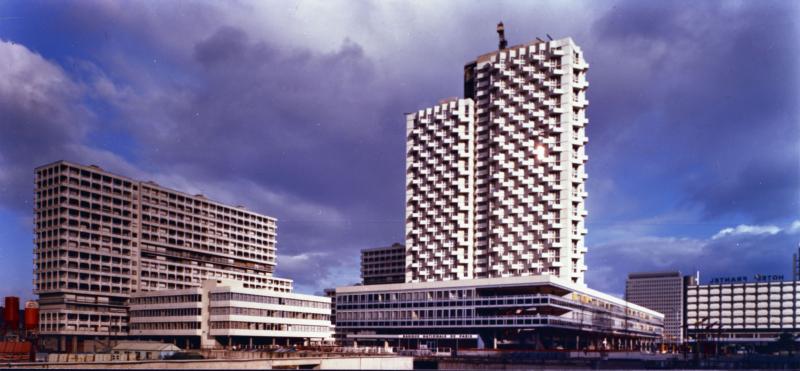 Rénovation urbaine Le Colombier, Rennes, 1963-1987